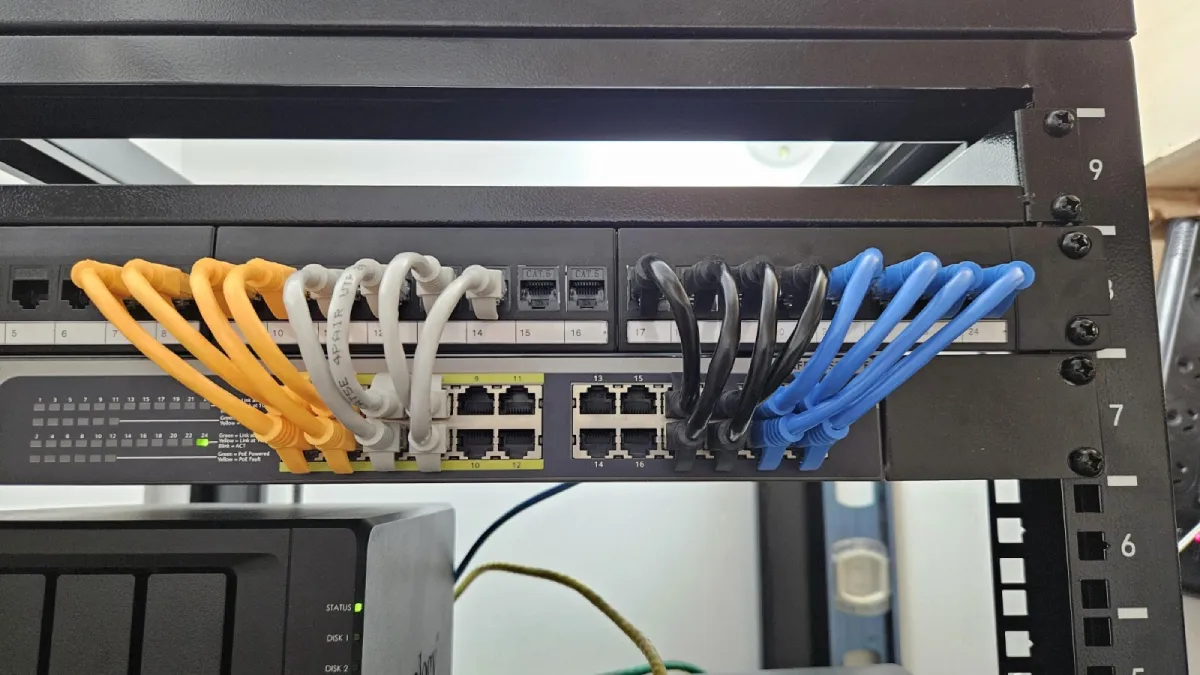 Instalación de cableado estructurado para redes empresariales
